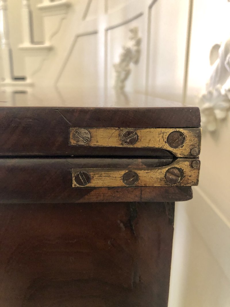 Quality Antique William IV Mahogany Tea Table - Image 8